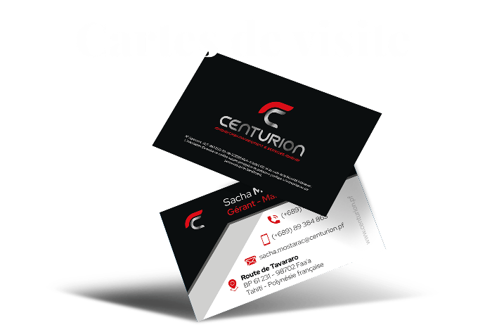 Cartes de visite Centurion